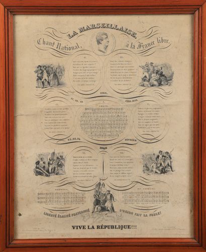 null Gravure chez le libraire Pagnerre (1827-1849) à Paris (1848)

Le texte « la...