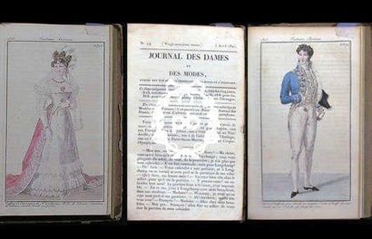 null "JOURNAL DES DAMES ET DES MODES", Sellèque et La Mesangère, Paris Parution tous...