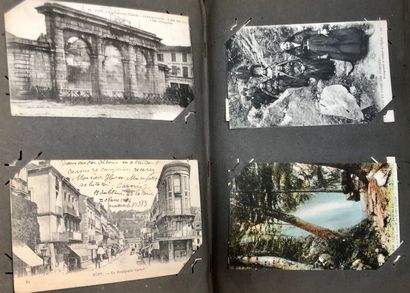 null Un lot de cartes postales : dont Albums La Côte Basque, les grottes de Lacave,...