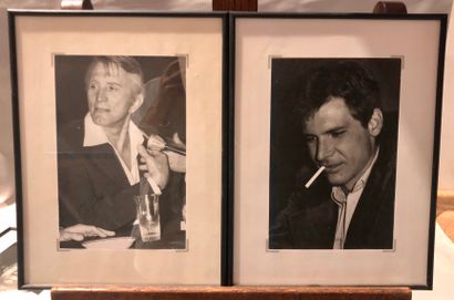 null Kurt Douglas, Mickael Douglas, Harrison Ford et un autre portrait en NB

4 portraits...