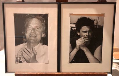 null Kurt Douglas, Mickael Douglas, Harrison Ford et un autre portrait en NB

4 portraits...