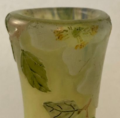 null François Théodore LEGRAS (1839 - 1916)

Vase soliflore en pâte de verre multicouche...