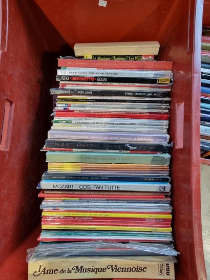 null MUSIQUE 

Lot de disques vinyls 33 trs. Musique Classique- DANS UNE CAISSE"