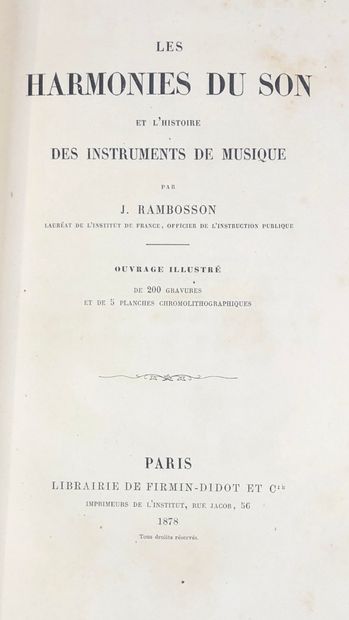 null MUSIQUE

Jean-Pierre RAMBOSSON

Les harmonies du son et l'histoire des instruments...