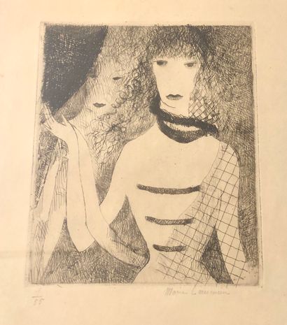 null Marie LAURENCIN (1883-1956)



Song or The Black Curtain. 1921



Etching. Proof...