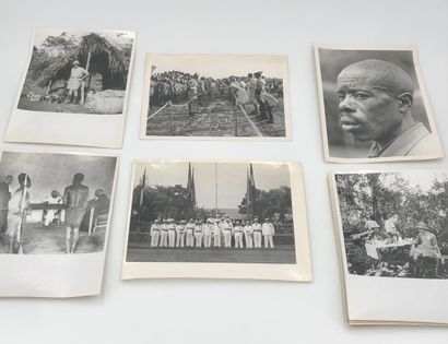 null Photographies, Afrique, Congo Belge, tribus, Etat, politique. Circa 1940-57....