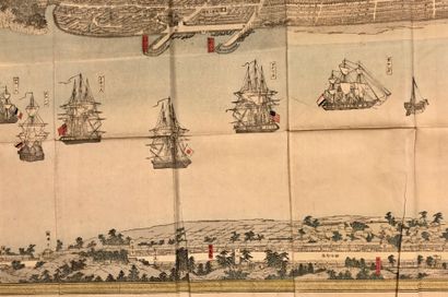 null UTAGAWA SADAHIDE (1807-1873)



Carte représentant le port de Yokohama ayant...