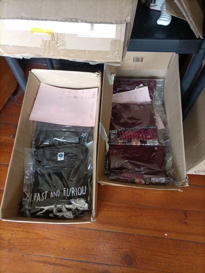 null T-SHIRTS IMPRIMES

lot d'environ 300 t-shirts en coton bio imprimés en serigraphie...