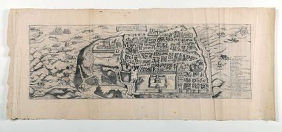 null [Engraving]. [Topography]. [Jerusalem]. Description de la ville de Ierusalem...