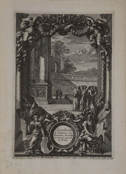 null [Engraving]. LEPAUTRE (Jean). Set of 297 ornamental plates engraved on copper...