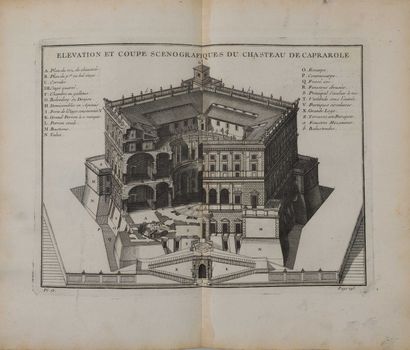 null AVILER (Augustin-Charles d'). Course of architecture which includes the orders...