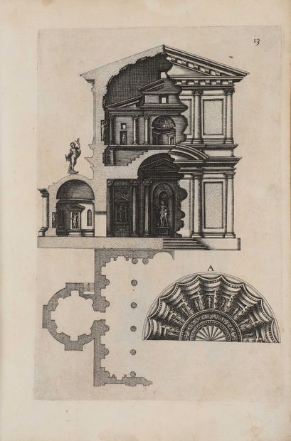 null MONTANO (Giovanni Battista). Collection of three publications entirely engraved...