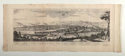 null [Engraving]. [Topography]. [Florence]. Florence the beautiful capital city of...