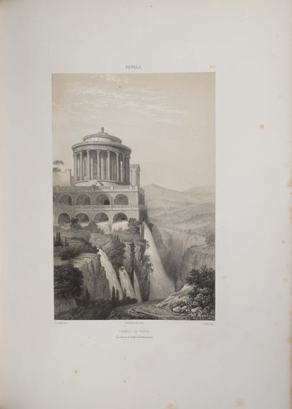 null ISABELLE (Charles-Edouard). Circular buildings and domes, classified in chronological...