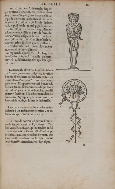 null [Book of the XVIth century]. COLONNA (Francesco). Hypnerotomachy, or Discourse...