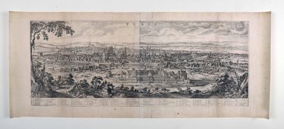 null [Gravure]. [Topographie]. [Paris]. Paris. Boisseau ex[cudit], [entre 1642 et...