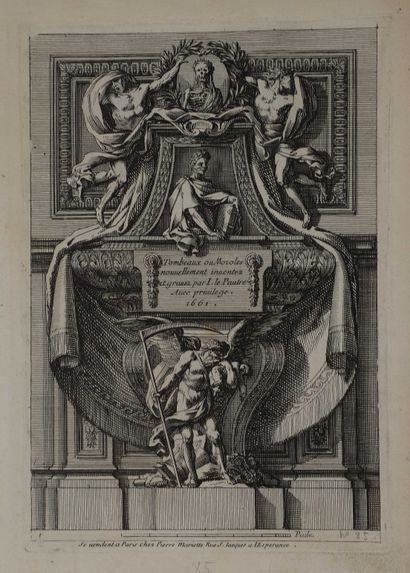 null [Engraving]. [Architecture]. LEPAUTRE (Jean). Collection of architecture and...