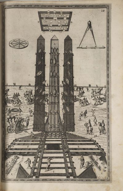 null [Book of the XVIth century]. FONTANA (Domenico). Della trasportatione dell'...