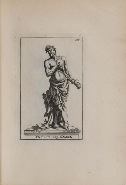 null THOMASSIN (Simon). Collection of statues, groups, fountains, terms, vases, and...
