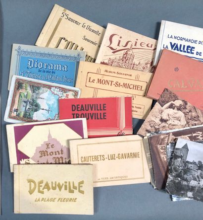 null Ensemble de cartes postales photographiques divers. Sujets : Saumur en Auxois,...