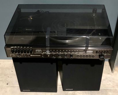 null Une platine vinyle radio-cassettes National PANASONIC modèle SG3060S

Avec sa...