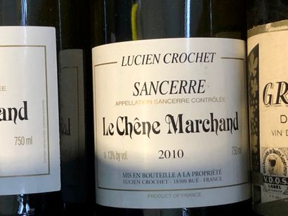 null Lot de 4 btls de Sancerre, Le Chêne Marchand 2010, Lucien Crochet (bons niveaux)

Nous...