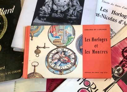 null BALVAY, Lucien. Evolution de l’horlogerie … 1968 ; ROGÈRE, Claude. Les horloges...