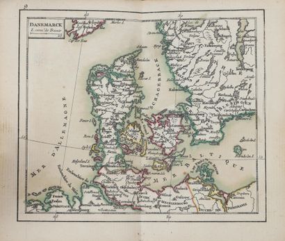 null [Atlas]. RIZZI ZANNONI (Giovanni Antonio). Atlas géographique contenant la mappemonde...