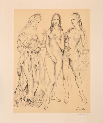 null Tsuguharu FOUJITA (1886-1968)

The Youth. 1960.

Lithograph on vellum, signed...