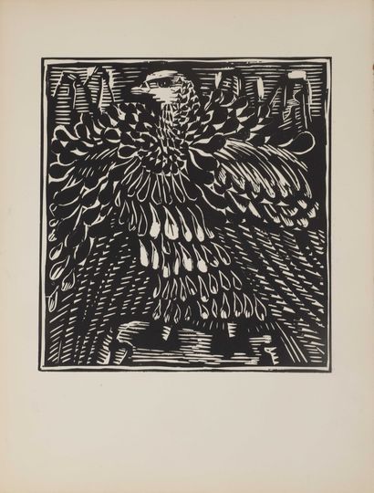Raoul DUFY (1877-1953)

The Eagle.

Wood...