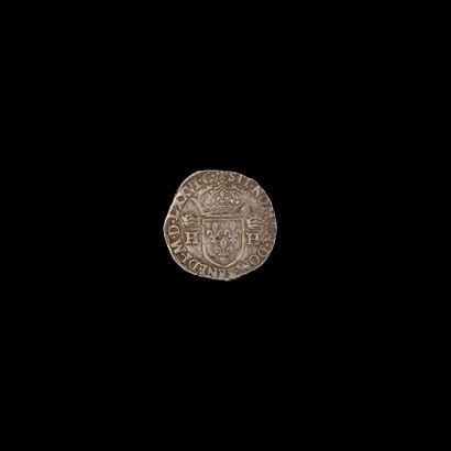 null –IDEM-. Teston du 1er type, 1576 Toulouse. Dy 1126. TTB