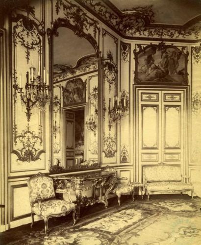 Eugène Atget (1857-1927) Salon de l'ambassade d'Autriche (actuel Hôtel Matignon),...