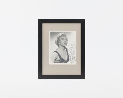 null WITHDRAWN FROM SALE 

Maurice SEYMOUR (1904 - 1993)
Portrait of Line Renaud.
Framed...