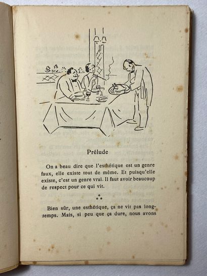 null De Miomandre, Francis Fumets et fumées. Édité à Paris chez Le Divan en 1925....