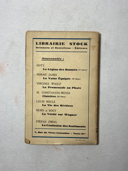 null Trarieux, Gabriel Cassandre ou Peut-on prédire l'avenir ?. Édité à Paris à la...