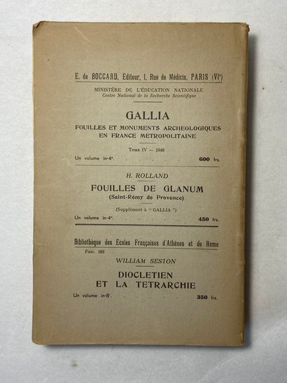 null Lapalus, Etienne Le fronton sculpté en Grèce. Published in Paris by Bocard in...
