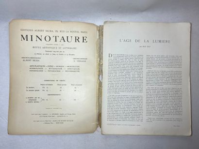 null COLLECTIF Minotaure. Édité à Paris aux Éditions Albert Skira en 1933. Grand...