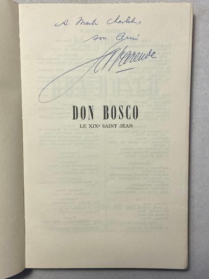 null La Varende Don Bosco le XIXe Saint Jean. Édité à Paris à la Librairie Arthème...