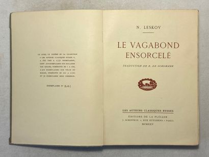 null Leskov Le vagabond ensorcelé. Édité à Paris aux Éditions de La Pléiade en 1925....