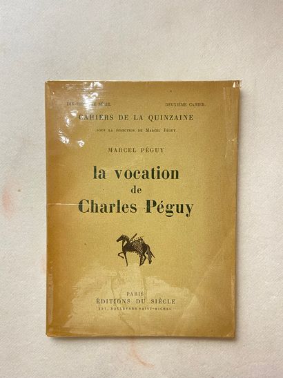 null Péguy, Marcel La vocation de Charles Péguy. Édité à Paris aux Éditions du siècle....