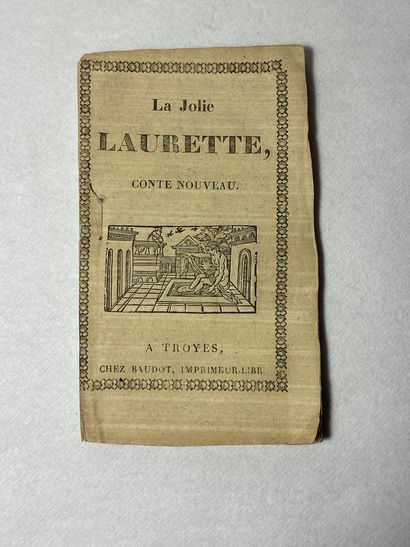 ANONYME La jolie Laurette, conte nouveau....