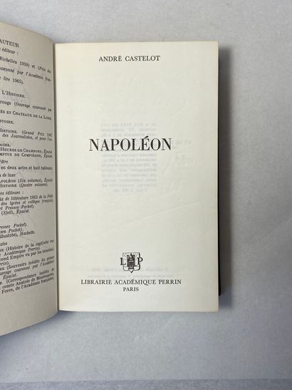 null Castelot, André Napoléon. Édité à Paris à la librairie académique Perrin en...