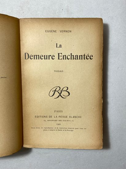 null Vernon, Eugène La demeure enchantée. Édité à Paris aux Éditions de la Revue...
