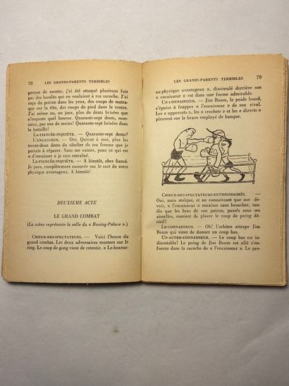 null Cami Les Grands-Parents terribles. Paris, Baudinière, 1939. In-8 broché. Couverture...