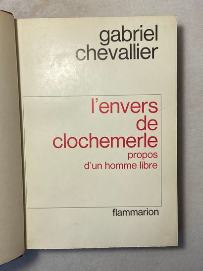 null Chevallier, Gabriel L'envers de clochemerle. Édité à Paris chez Flammarion en...