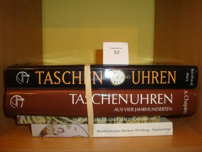 MEIS, Reinhard Taschben Uhren von der halsuhr zum Toubillon, 1994; CHAPIRO, Adolphe....