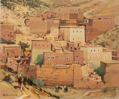 Marcel BUSSON (1913-2015)
La casbah Maroc...