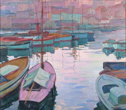 Augustin FERRANDO (1880-1957)
Barques au...