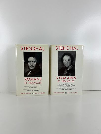  PLEIADE STENDHAL. Stendhal Romans et nouvelles, 2 volumes. Édité à Paris chez NRF... Gazette Drouot