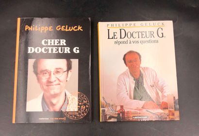  BD HUMORISTIQUE - PHILIPPE GELUCK - Cher acteur G, Casterman, 2002 ; Le docteur... Gazette Drouot